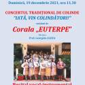 A XI-a editie a traditionalului Concert de colinde „IATA, VIN COLINDATORI!”