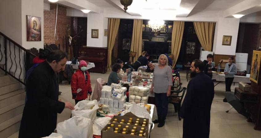 Acțiuni social-filantropice la Parohia Iancu Vechi-Mătăsari in săptămâna dinaintea Crăciunului