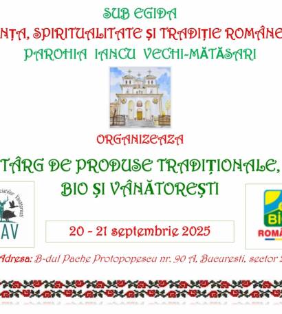 Hramul de toamna (20 septembrie) - Parohia Iancu Vechi-Mătăsari din Capitală își sărbătorește Sfinții ocrotitorii!