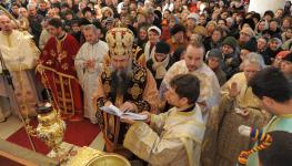 Liturghie arhiereasca in biserica Iancu Vechi Matasari